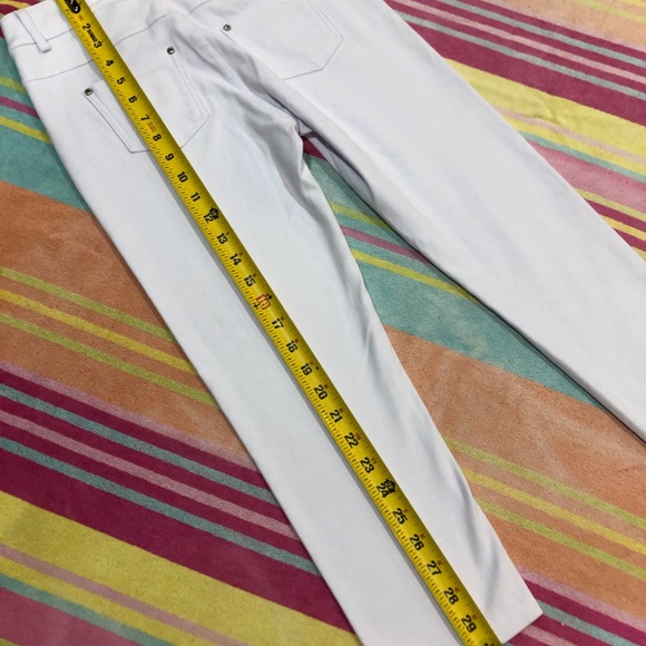 Pull-on White Stretch Jeans - Picture 5 of 6